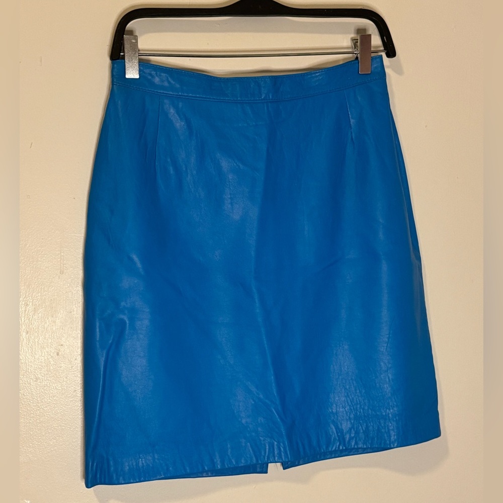 VOG leather skirt